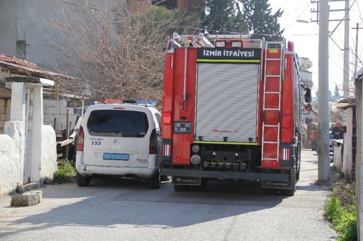 Yanan Sobaya Tiner Döken İki Kardeş Yaralandı, Faciadan Dönüldü