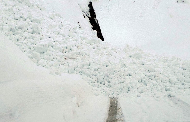 Siirt’te Çığ Düştü