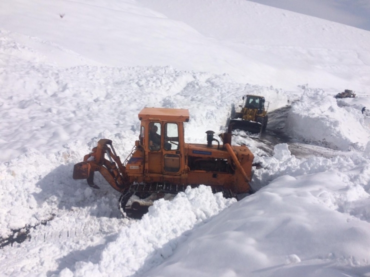 Hakkari-şırnak Kara Yoluna Çığ Düştü