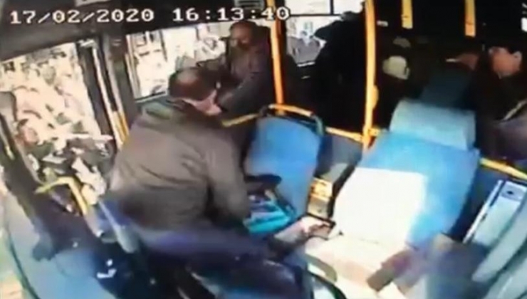 Otobüs Şoförüne Darp