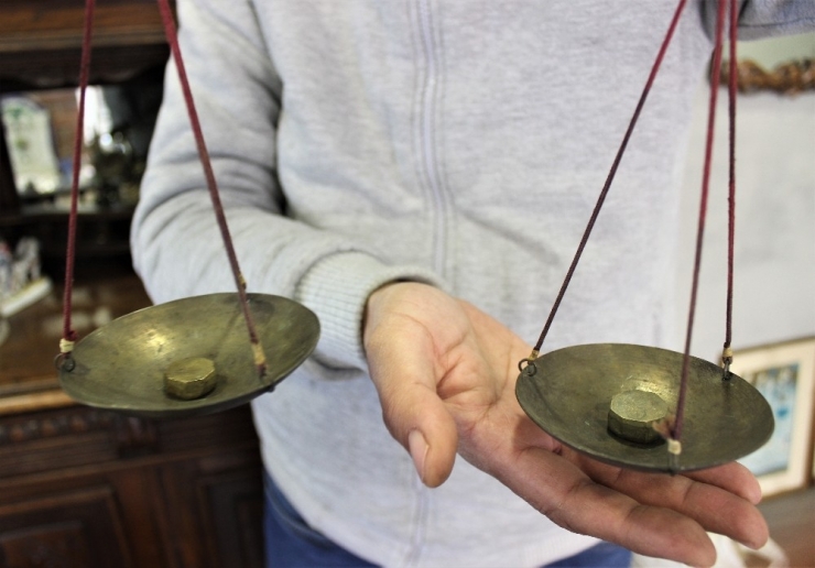 Padişahlar İçin Kullanılan 160 Yıllık Antika Teraziye Müşteri Aranıyor