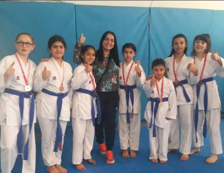 Şuhut’lu Karateciler Madalyalara Doymuyor