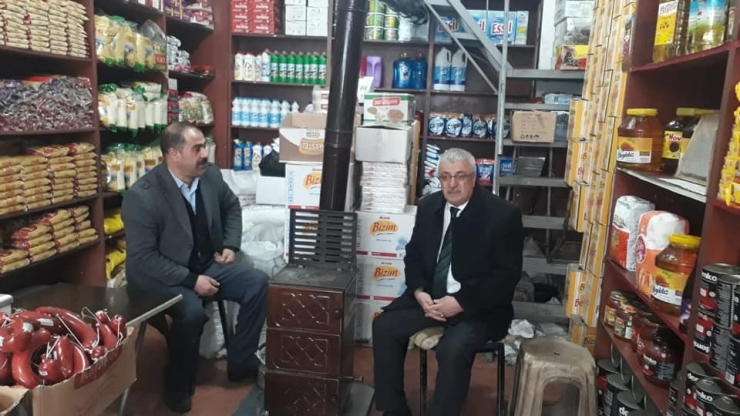 Başkan Dölekli, Esnaf Ziyaretlerini Sürdürüyor