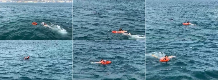 İstanbul Boğazında Can Pazarı Kamerada