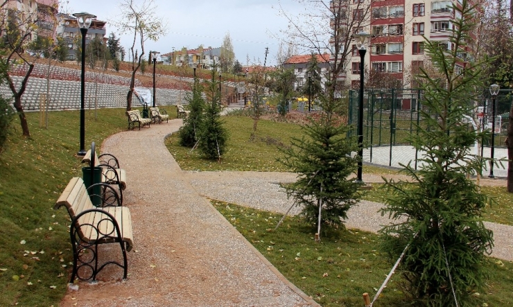 Osman Temiz Mahallesi Yeni Parka Kavuştu