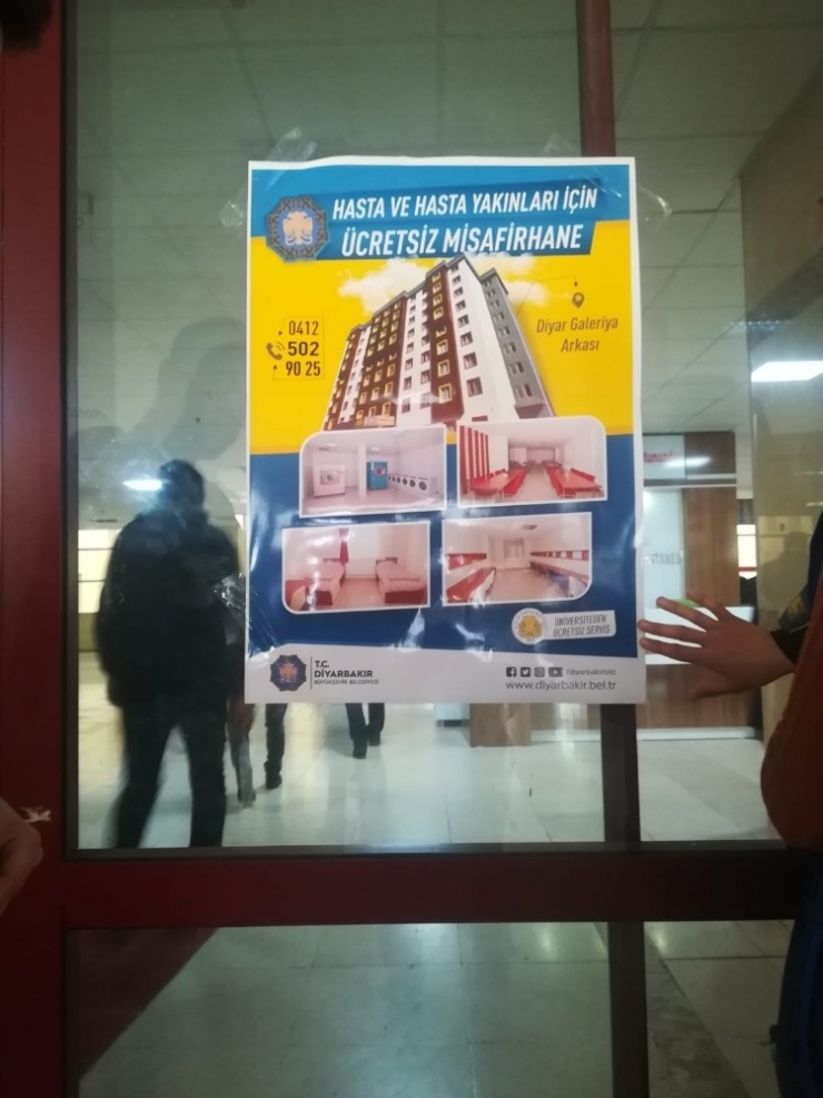 Büyükşehir Belediyesi Hasta Yakınlarını Misafir Ediyor