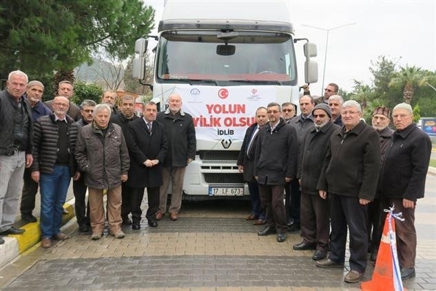 Çanakkale’den İdlib’e Yardım Eli