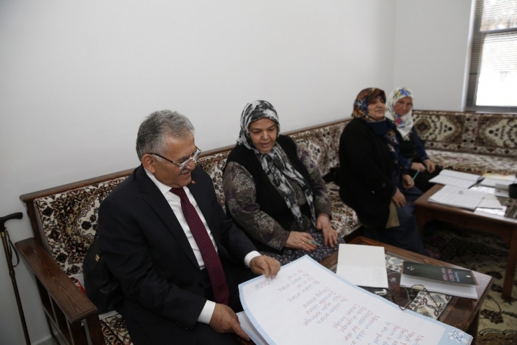 Başkan Büyükkılıç, Ulu Çınarlarla Birlikte