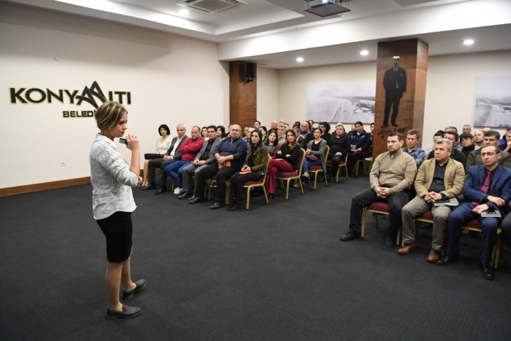 Konyaaltı’nda Personele ‘İş Sağlığı Ve Güvenliği’ Anlatıldı