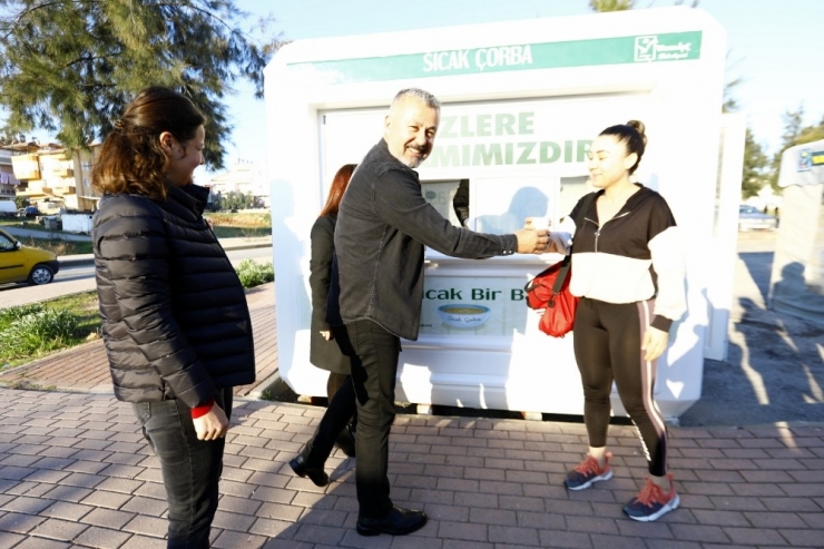 Manavgat Belediyesinden Çorba İkramı