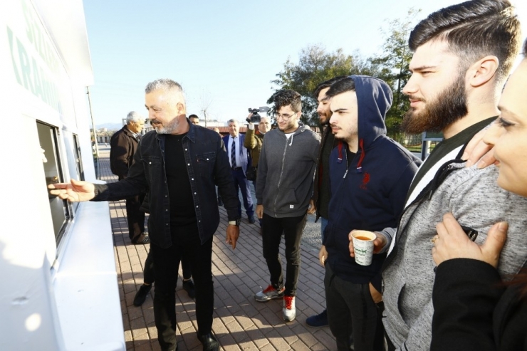 Manavgat Belediyesinden Çorba İkramı