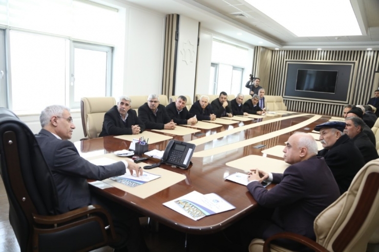 Muhtarlarla Deprem Değerlendirmesi Toplantısı