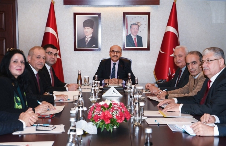 Toprak Koruma Kurulu Vali Demirtaş Başkanlığında Toplandı