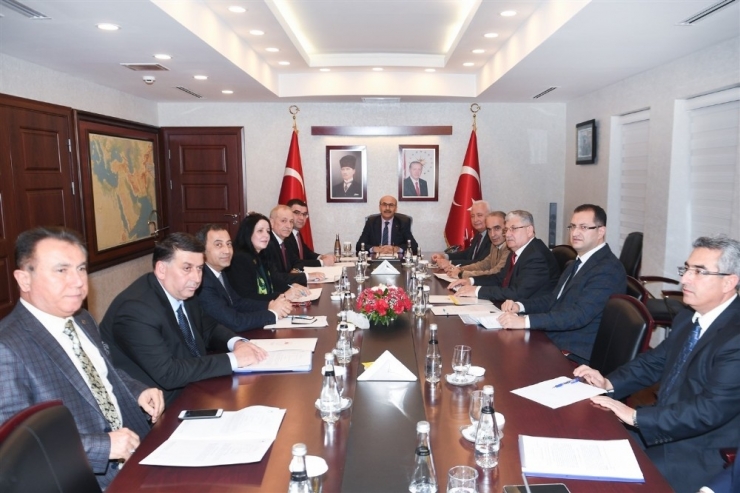 Toprak Koruma Kurulu Vali Demirtaş Başkanlığında Toplandı