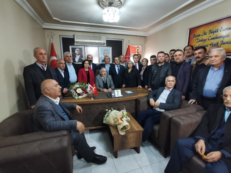 Chp İl Başkanlığında Devir Teslim Töreni Yapıldı