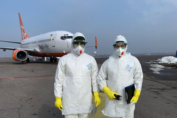 Çin’den Ukrayna’ya Getirilen Kişiler Karantinaya Alınıyor