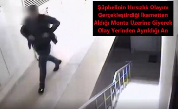 Mont Ve Çelik Jant Hırsızları Yakalandı