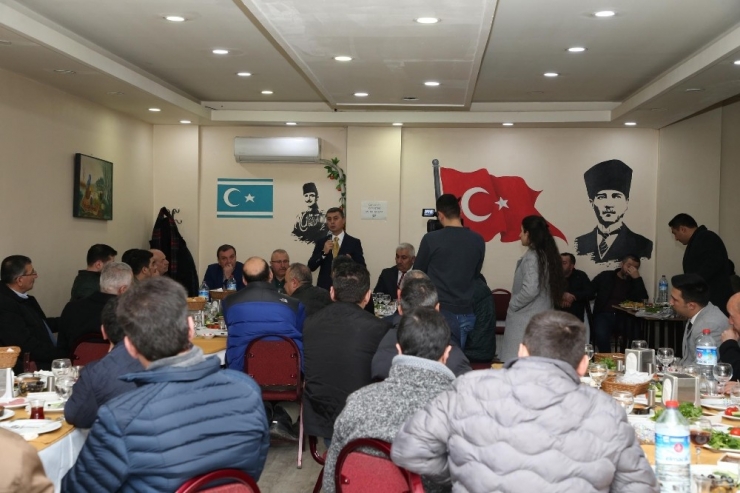 Başkan Şimşek Esnafı Dinledi