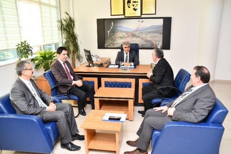 Tapu Ve Kadastro Müdürlüğü Çalışmaları Değerlendirildi