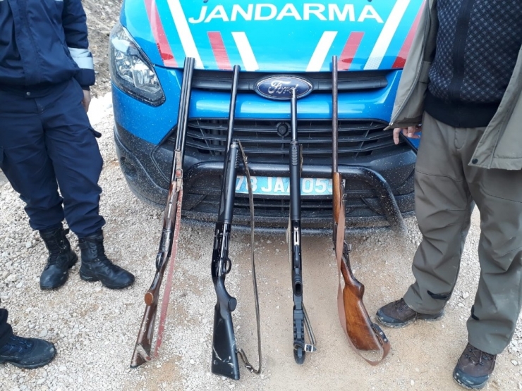 Kaçak Avcılara 6 Bin Lira Ceza