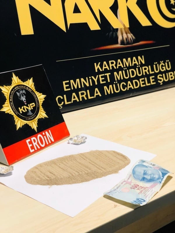 Karaman’da İki Ayrı Uyuşturucu Operasyonunda 3 Gözaltı