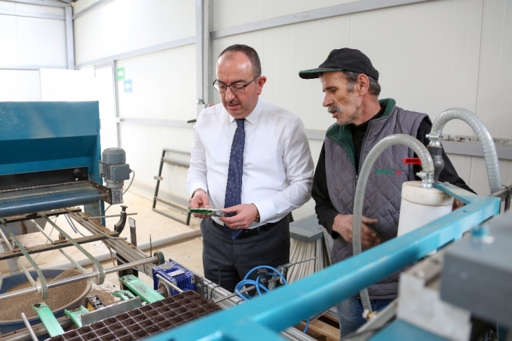 Paydaşlar ‘Sebze Fidesi Üretim Tesisi’nin Geleceği İçin Buluştu