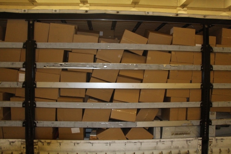 Kapıkule’de 4 Milyon 500 Bin Adet Makaron Ele Geçirildi