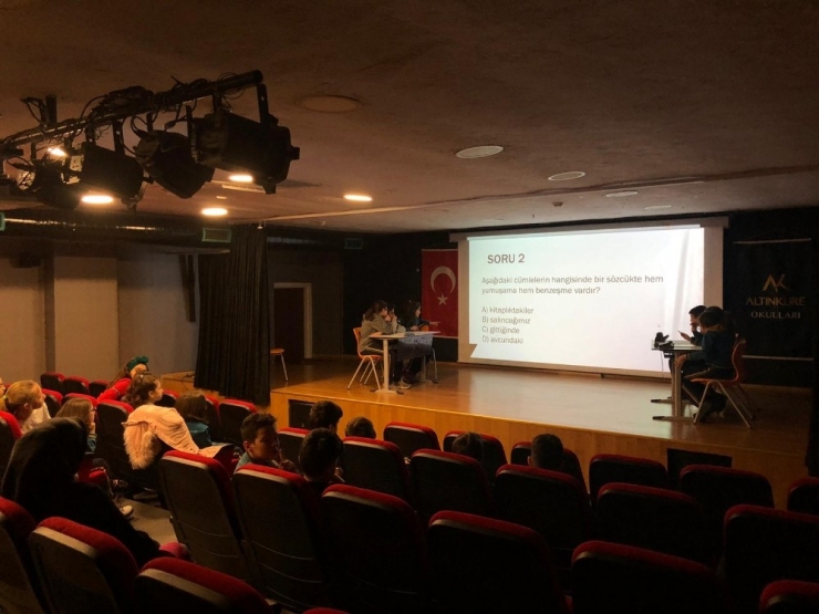 Altınküre 5’inci Sınıf Öğrencileri İçin Bilgi Yarışması Düzenlendi