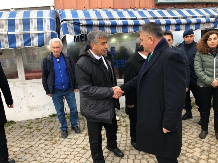 Vali Yazıcı, Narlı’da Vatandaşlarla Buluştu