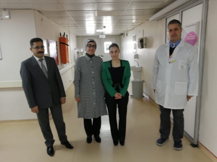 Vali Yardımcısı Beşikci’den Kelebek Bebeğe Ziyaret