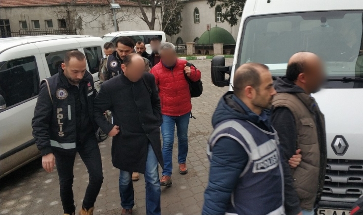 Fetö’ye Komiser Yardımcılığı Giriş Sınavı Operasyonundan 8 Şahıs Adliyede