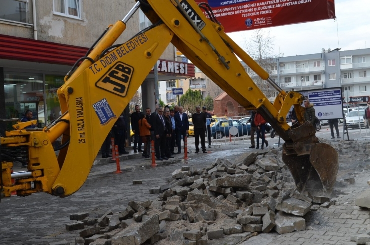 Didim’de Kurtuluş Caddesi Projesine Başlandı