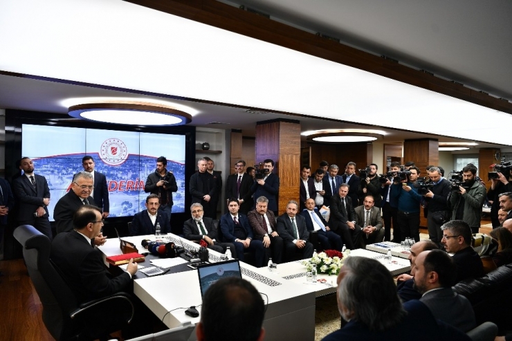 Enerji Ve Tabii Kaynaklar Bakanı Dönmez, Başkan Büyükkılıç’ı Ziyaret Etti