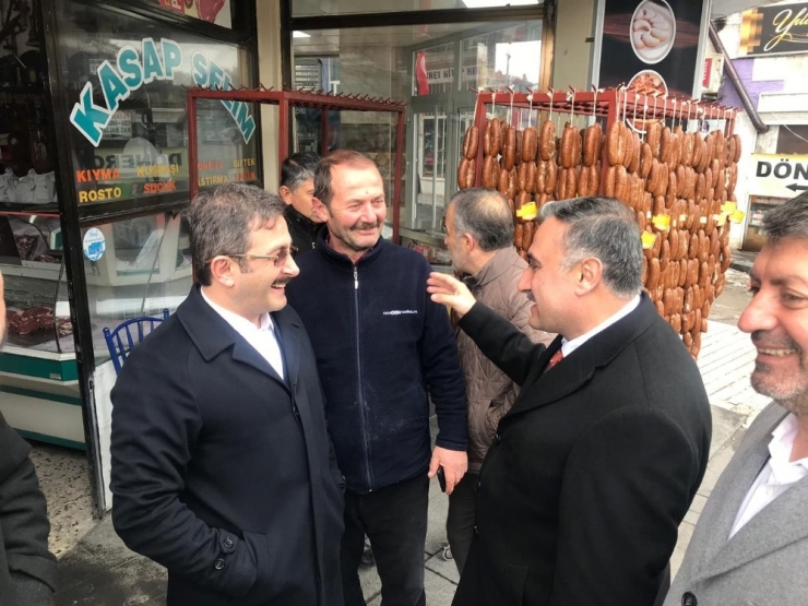 Tarım Ve Orman Bakan Yardımcısı Aksu’dan Esnaf Hemşerilerine Ziyaret