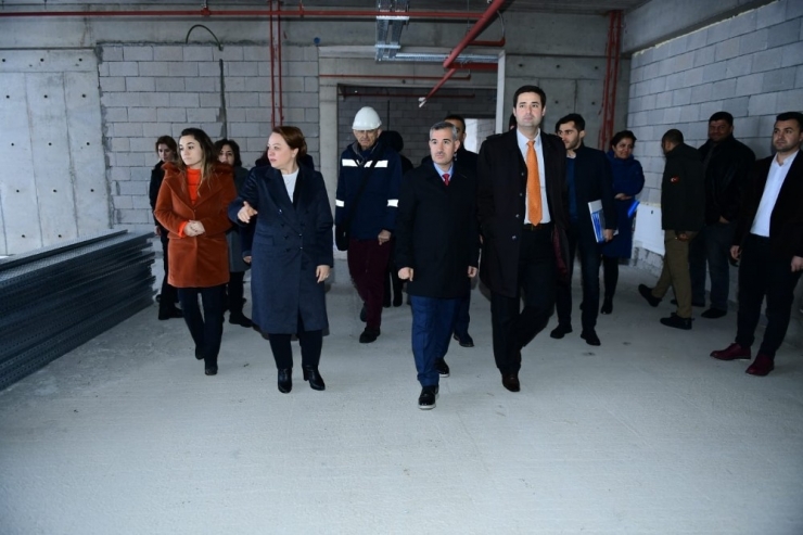 Turgut Özal Üniversitesi Beylerderesi Kampüs İnşaatı Yükseliyor.