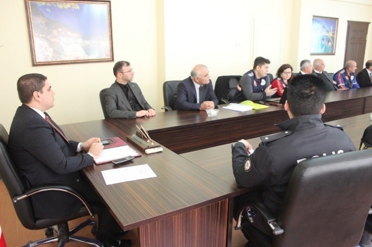 Göynücek’te Afet Müdahale Toplantısı Yapıldı