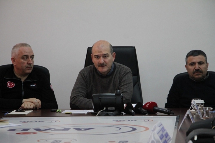 Bakan Soylu: "Elazığ Ve Malatya’ya Kamu Yardım Miktarı 458 Milyon Lira"