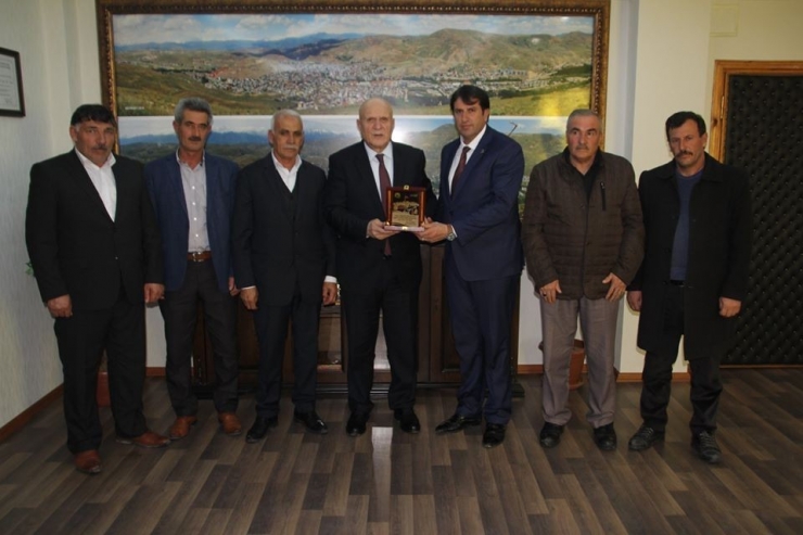 Tektaş’tan, Başkan Pekmezci’ye Ziyaret