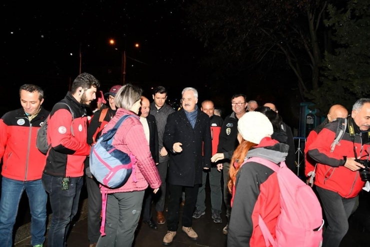 Göller Ekspresi’ne Yolcuları Vali Seymenoğlu Uğurladı