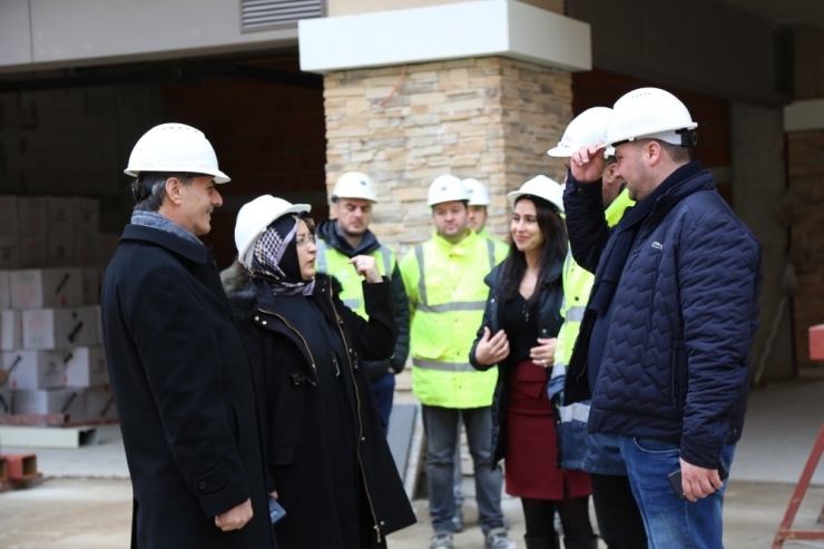 Milletvekili Atabek Cadde 54’teki Çalışmaları İnceledi