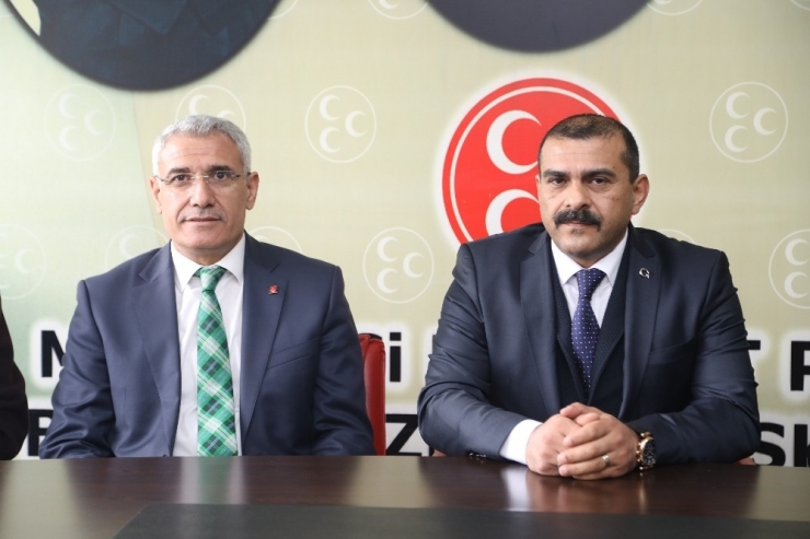 Başkan Güder’den Mhp’li İlhan’a Hayırlı Olsun Ziyareti