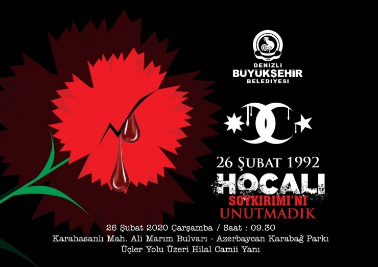 Denizli’de Hocalı Soykırımı 28. Yıl Dönümünde Anılacak