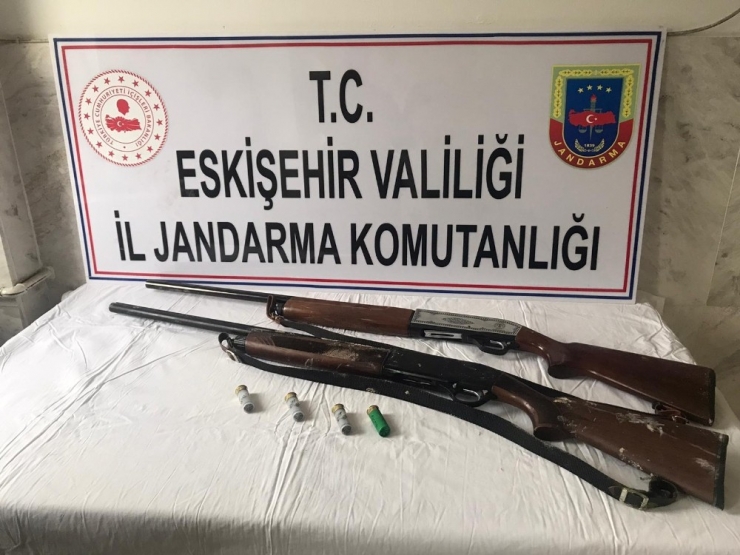 Jandarma Ekiplerinden Kaçak Avcılara Suçüstü
