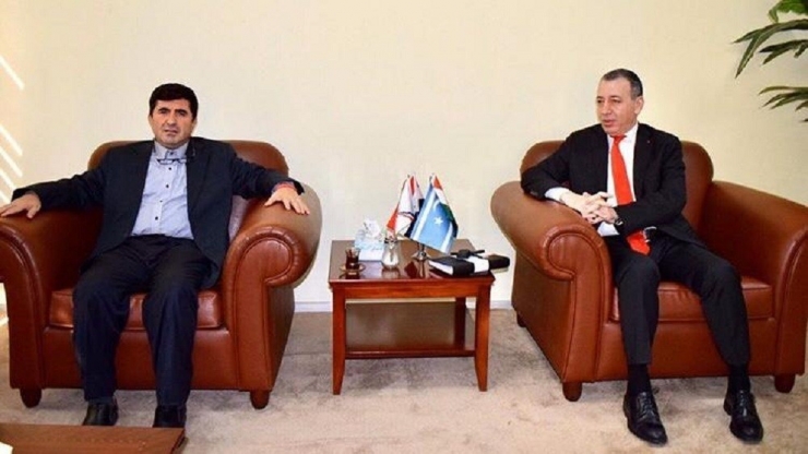 Anka’dan Irak Devlet Bakanı Maruf’a Ziyaret