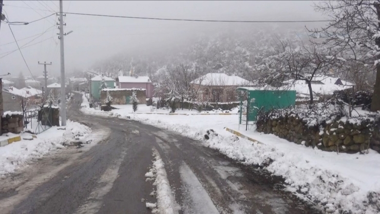 Aksaray’da Kar Üreticinin Yüzünü Güldürdü