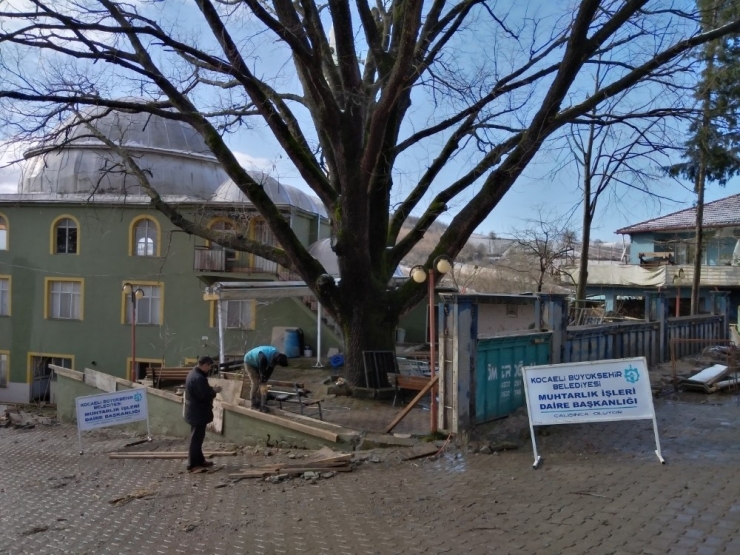 Büyükşehir’den Süverler Camii’ne Malzeme Yardımı