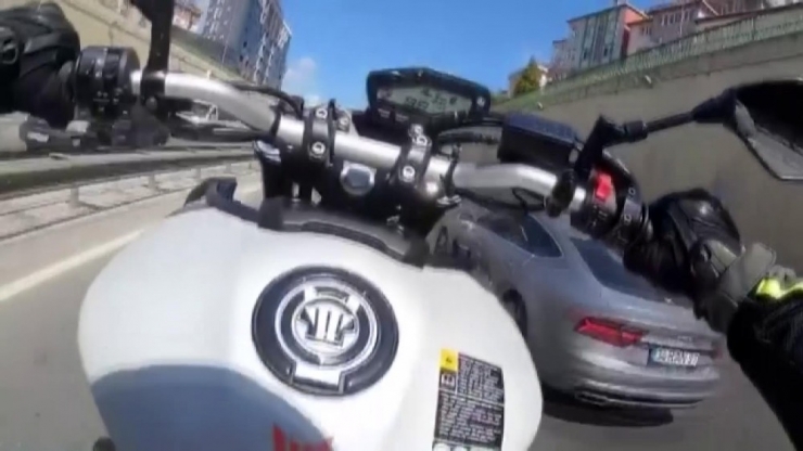 İstanbul’da “Drift”, “Makas” Ve “Tek Teker” Terörleri Kamerada