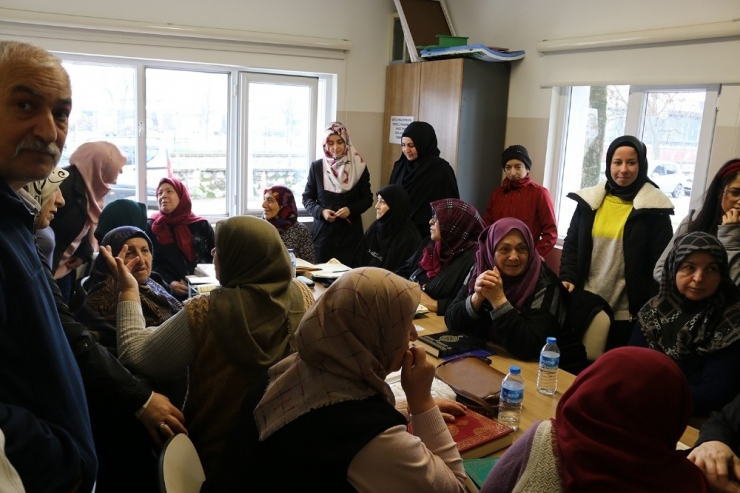 Halk Eğitim Kursiyerlerinden Yadem’e Ziyaret