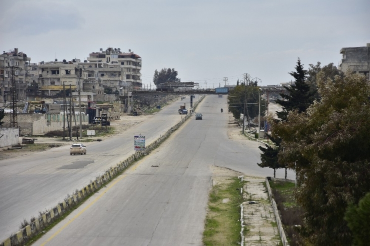 İha Ekibi M4 Karayolunu Görüntüledi