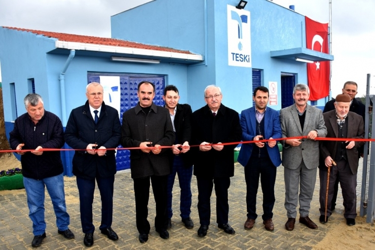 Bıyıkali Mahallesi İçme Suyu Deposuna Kavuştu